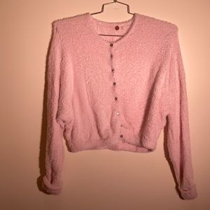 Free people button up sweater